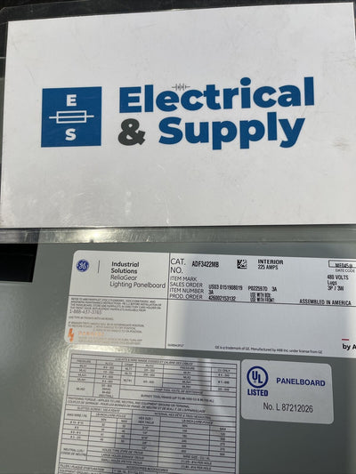 225 Amp Breaker Panel GE Complete ADF3422MB 42-Slot