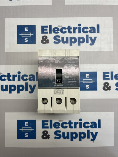 NGB3B060 Siemens Molded Case Circuit Breaker 3 Pole 60 Amp 277/480V