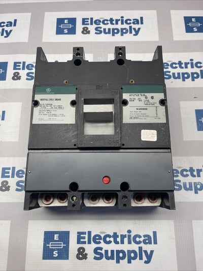 GE TJD432400, 400 Amp, 240 Volt, 3 Pole, 22K, Green Circuit Breaker- WARRANTY