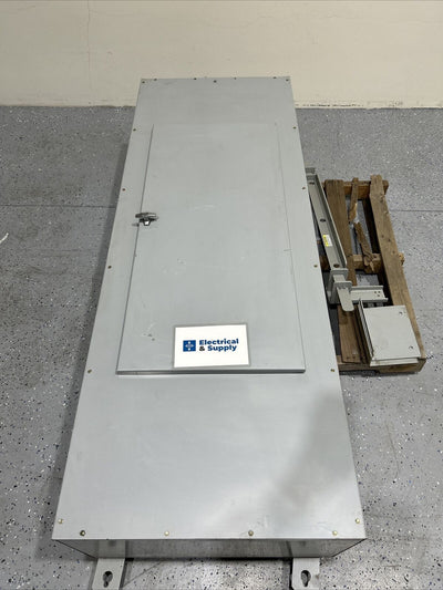 400 AMP MAIN LUG PANELBOARD GE 480/277 VAC 3∅ 4W  COMPLETE Surplus NEMA 3R