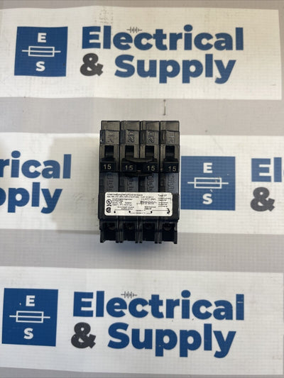 Siemens Q21515CT2 Two 2P 15A Quad Circuit Breaker