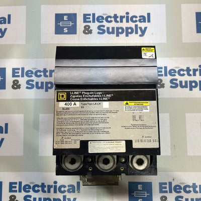 SL400 400 Amp, 3 Pole, 600 Volt I-Line Plug On Lugs