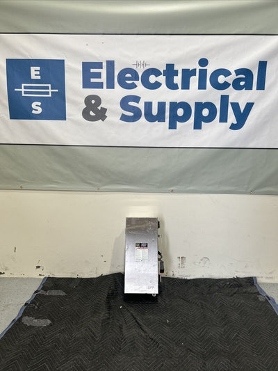 HU363DS Stainless Steel 100 AMP 600 V Square D Safety Switch Non-Fused