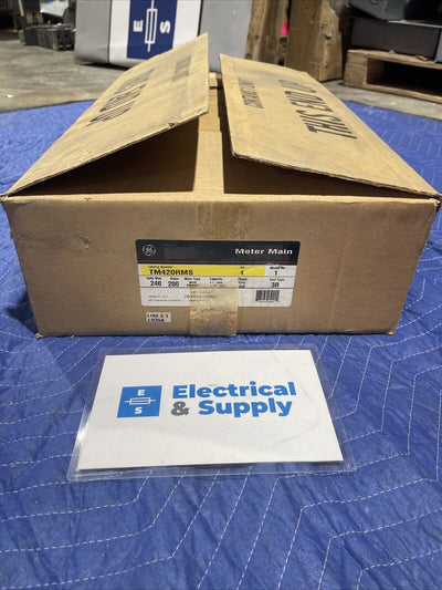 200 AMP 240V 1PH 3W MAIN BREAKER METER SOCKET NEMA 3R GE