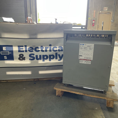 45kva Eaton Distribution Transformer 45KVA Primary: 480 Delta to 208y/120 New