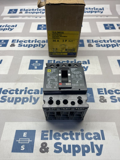 GJL36030 CIRCUIT BREAKER 30 Amp 3 pole NEW IN BOX Square D