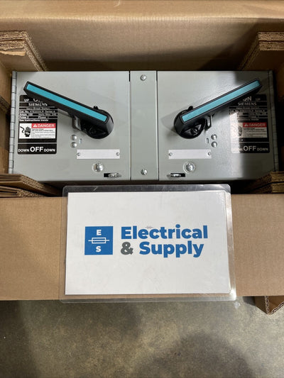 V7E2233LR SIEMENS VACU-BREAK SWITCH DISTRIBUTION SWITCH 100 AMP TWIN