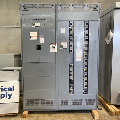 800 AMP I LINE PANEL QED , 3P 4W 480y/277v ,  Square D