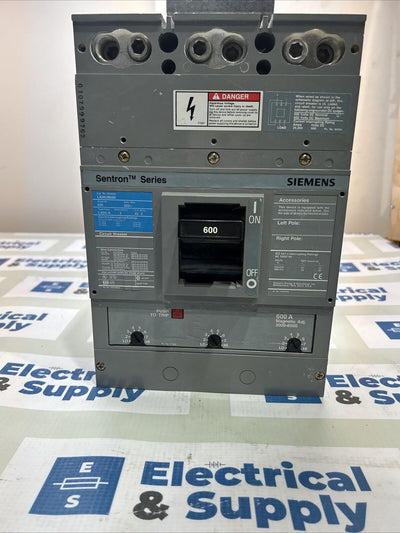 LXD63B600 Circuit Breaker 3 Pole 600 AMP LXD6-A SENTRON Siemens