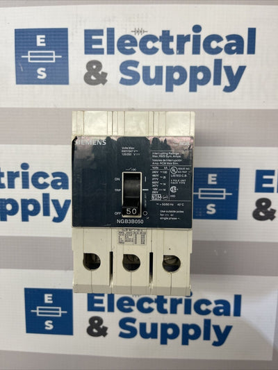 SIEMENS NGB3B050 3 POLE 50 AMP New Takeouts