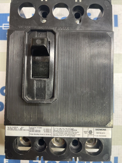 SIEMENS QJ23B150 150 AMP 240 VOLT 3 POLE CIRCUIT BREAKER