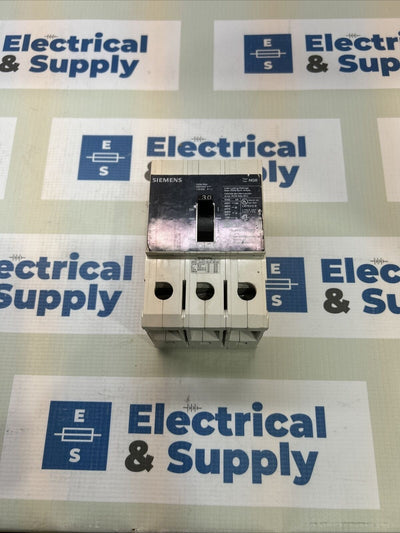 NGB3B030B Siemens 3POLE 30AMP 600V 14KA Type NGB BO Circuit Breaker NEW