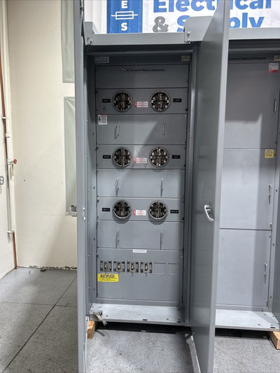 800 Amp Mutli Meter Main Main Lug  GE 208/120 Nema 3R With Breakers