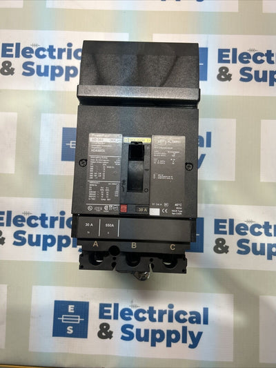 HDA36030 SQUARE D CIRCUIT BREAKER 30 AMP 3 POLE 600 VAC NEW