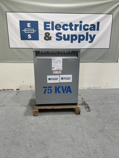 75kva  Eaton H48m28t75cuee 480X120/208V, Copper Transformer