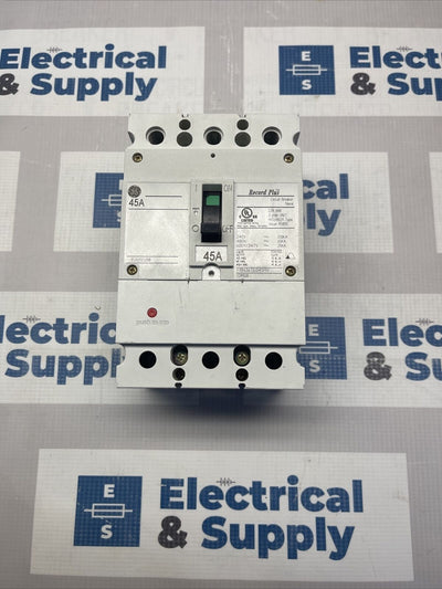 FBN36TE045RV GE GENERAL ELECTRIC CIRCUIT BREAKER 45 AMP 600 VAC 3 POLE Recon