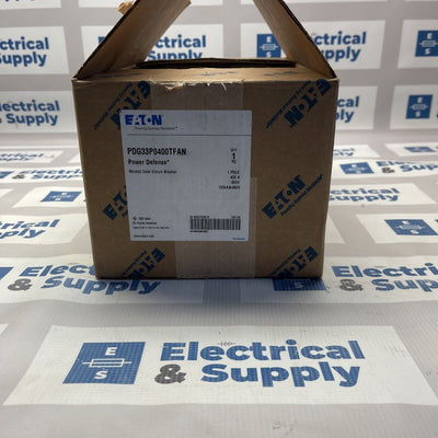 Eaton PDG33P0400TFAN Power Defense PDG 3P 400A 600V 100k @480v New In Box