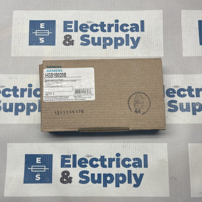 HGB1B020B Siemens HGB 20A 277V 1 Pole Breaker New