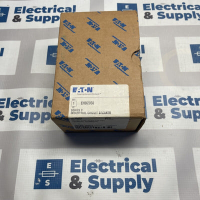 EHD2050L EATON 2POLE 50A 480V CIRCUIT BREAKER NEW 