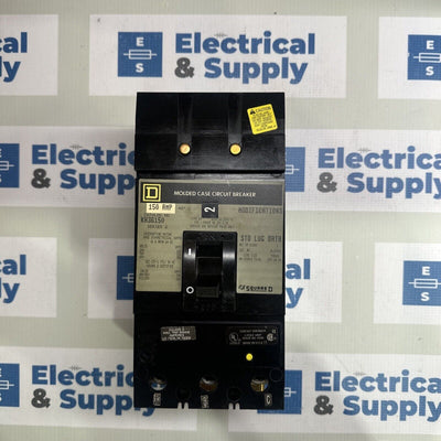 KH36150 SQUARE D CIRCUIT BREAKER 150A 600V 3P.