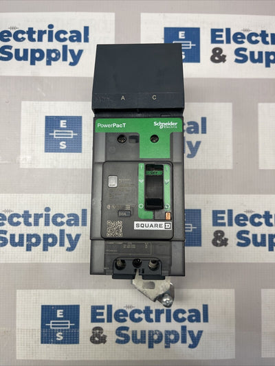 BGA24060y2 60 Amp 2 Pole Square D i-Line Breaker Powerpact BG20 Surplus
