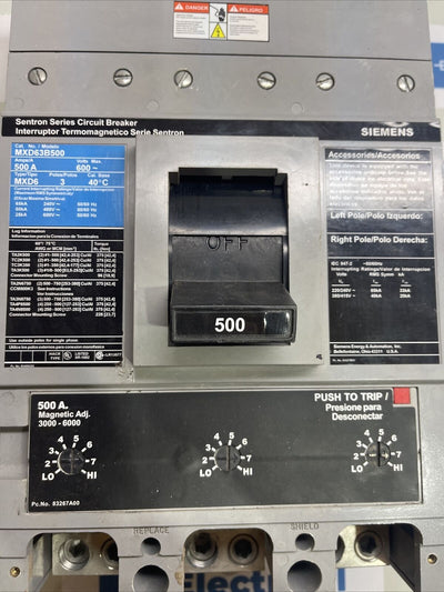 MXD63B500 - Siemens / ITE - Seller Reconditioned