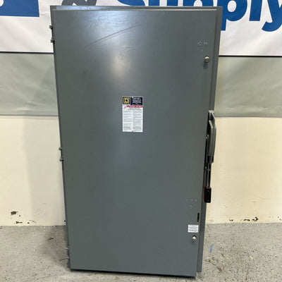 600Amps Square D  Indoor Fused Heavy Duty Safety Switch H366N
