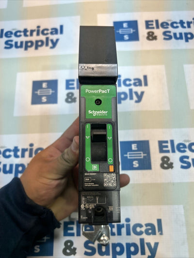 BDA160205 CIRCUIT BREAKER SQUARE D POWERPACT "A”I-LINE BD20 20A 277V Pullout