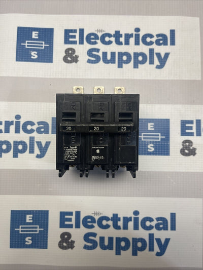 Siemens B320 20 Amp 3 Pole 240V Type BL Bolt On Circuit Breaker