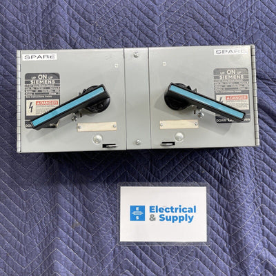 V7E3611 Siemens ITE Twin 30A Vacu-Break Fusible Panel board Switches