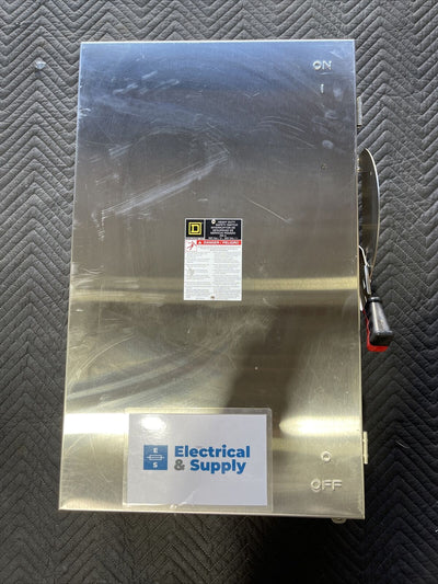 H364DS Square D by Schneider Electric Series Stainless Typed 3 3R Fusible Switch