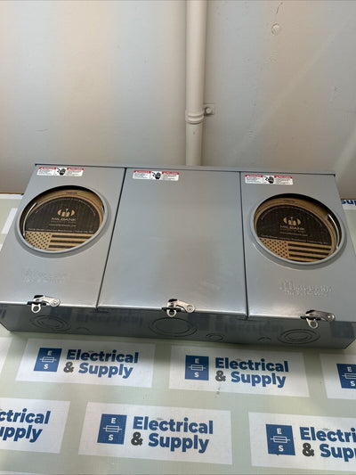 U1252-X-5T-K1 Meter Socket, 200 Amp, 1 Phase, Ringless, No Bypass, New