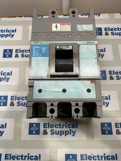 MXD63B800 SIEMENS, 800 A, 3 POLES, 600 V, JXD2-A, 65kA@240 V, TYPE MXD6