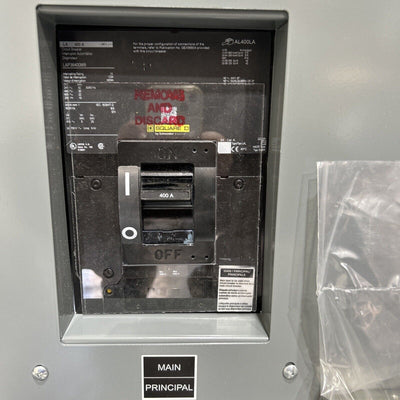 400 amp Main Breaker New Square D I line Panelboard  480y/277 Complete W Can