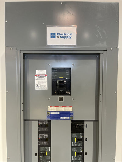 400AMP I-Line HCM Panel  Main Breaker Panel 3ph 3w 600Vac W BREAKERS