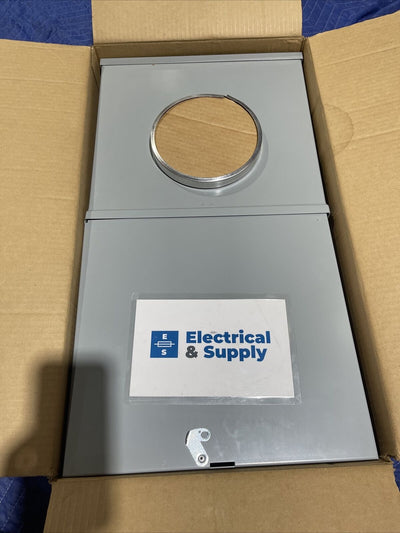 200 AMP 240V 1PH 3W MAIN BREAKER METER SOCKET NEMA 3R GE