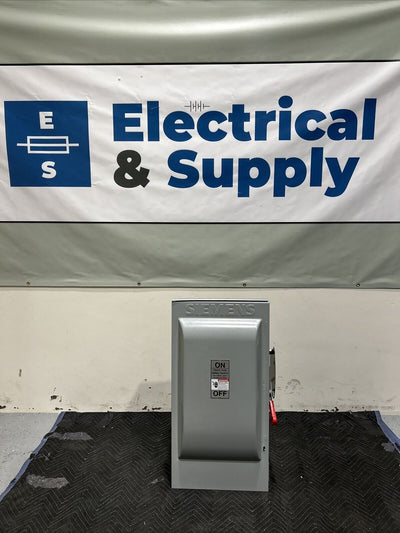 HF324NR NEW SIEMENS SAFETY DISCONNECT SWITCH 200A 3P FUSE OUTDOOR NEMA 3R 240VAC