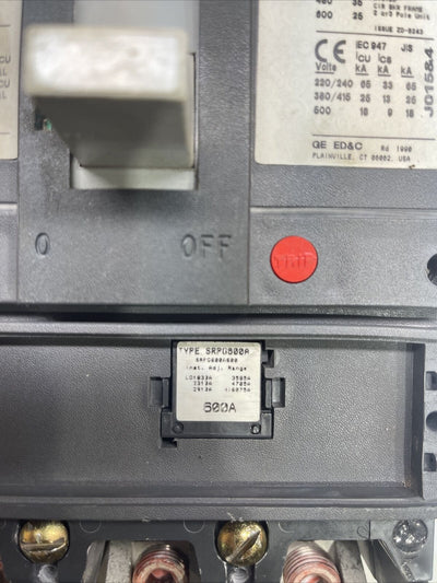 SGHA36AT0600 600A trip 600V 3Pole Spectra RMS Circuit Breaker