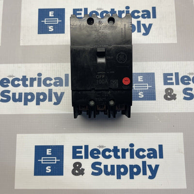 General Electric TEY3100 480/ 277 VAC 3 Pole 100 Amp Circiut Breaker