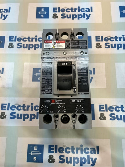 HFD63F250 Siemens Sentron ( 250 ) 3-Pole Circuit Breaker
