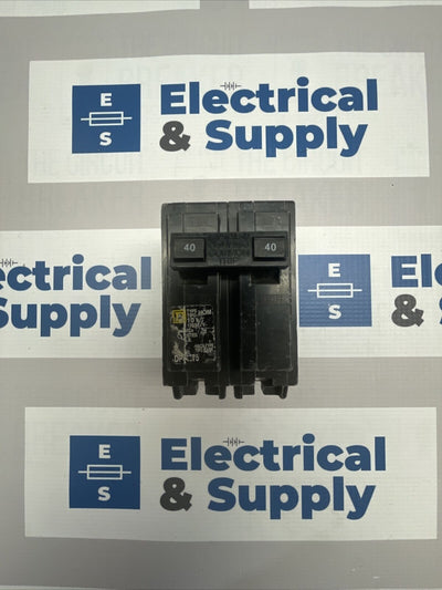 Square D HomeLine HOM240 40 Amp 2 Pole Circuit Breaker 
