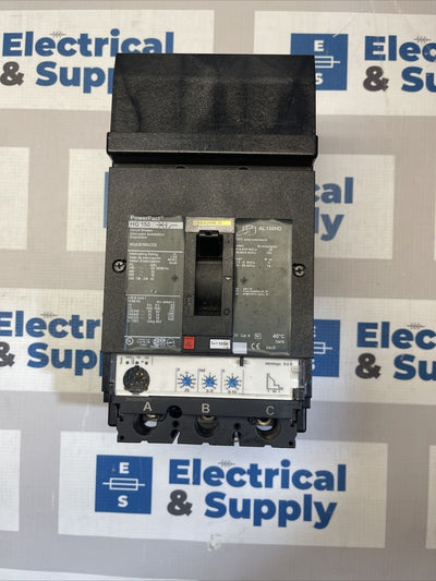 Square D HGA36100U33X Circuit Breaker PowerPact 3 Pole 100A 600V 65kA New Sur