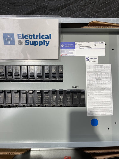 AQF3181ABX Main Breaker Panel GE 3P 225A WITH CAN AND BREAKERS