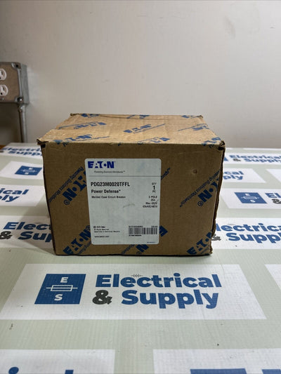 PDG23M0015TFFL 3Pole 600V 65kA@480V 15A Power Defense PDG2 Breaker Eaton NEW