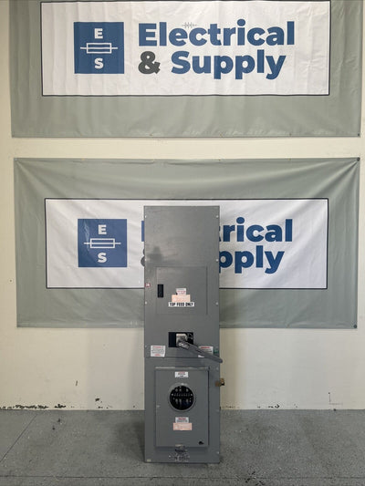 400 Amp 600v  Disconnect With Meter / Metering Transformer Cabin J365LW0L 3ph 3w