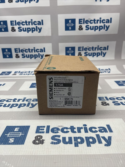 MBK175 Main 175A Circuit Breaker EQ8694  / 2 Pole  120/240V  NEW in BOX Siemens