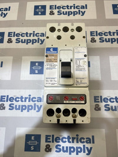 CJ3250F, 225 Amp Trip, 600 Volt, 3 Pole w CJT3225 amp WARRANTY Challenger