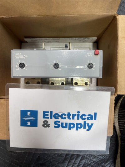 ND63T100 SIEMENS 3 POLE 1000AMP 600V CIRCUIT BREAKER TRIP UNIT ONLY NEW