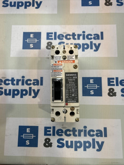 NEB2B030 Siemens Circuit Breaker Type NEB 2 Pole 30 Amp