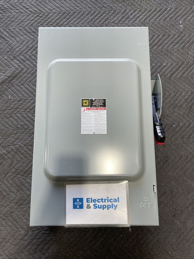 200AMP 600V DISCONNECT FUSIBLE NEMA 1 SQUARE D H364N